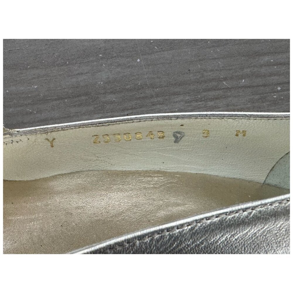 Stuart Weitzman Gold Chantilly Lace Peep Toe Pump Heel Formal Women's Size 9 - Picture 7 of 10